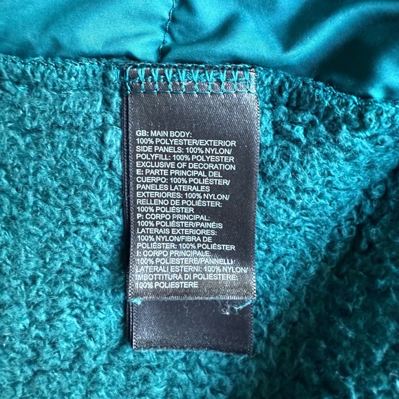 The North Face MEDIUM Deep Teal Ultra Silky Soft Fleece Half Zip Pullover - Picture 7 of 9